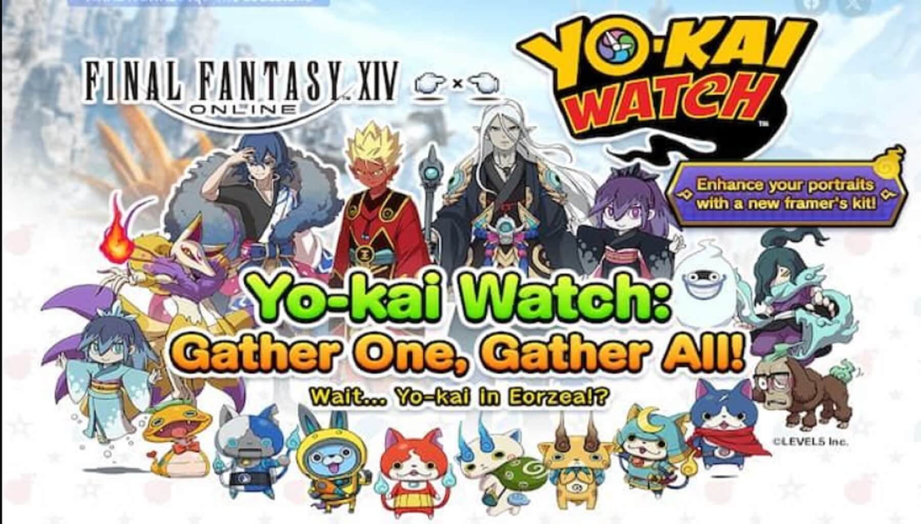 Розпочався івент YoKai Watch у Final Fantasy XIV