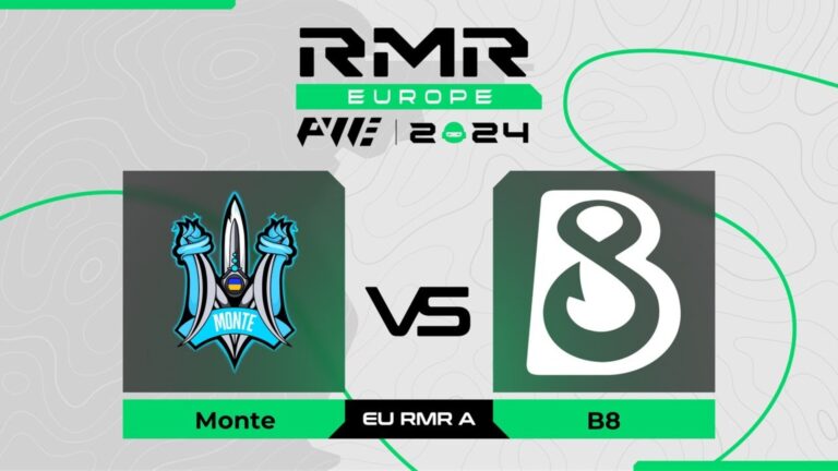 B8 перемогли Monte у відборі на Perfect World Shanghai Major 2024