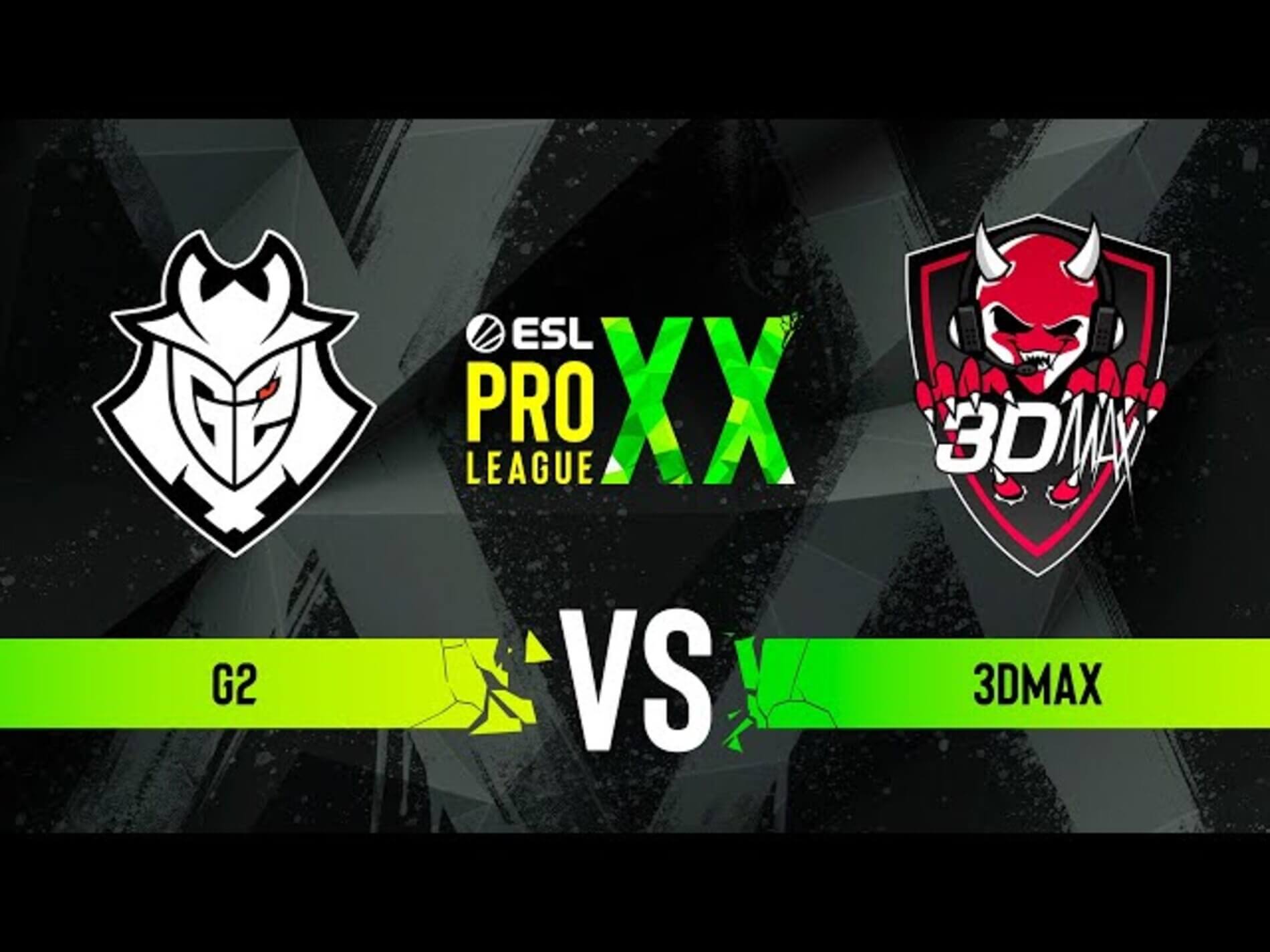 G2 Esports здолала Team 3DMAX на ESL Pro League Season 20