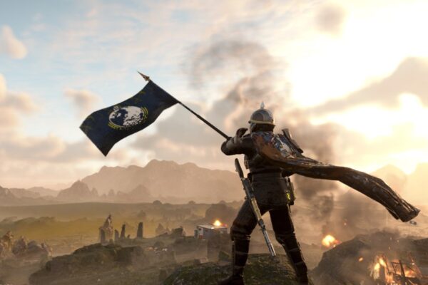 Новий воєнний облігаційний механізм Helldivers 2 перетворює прапор Супер Землі на зброю ближнього бою