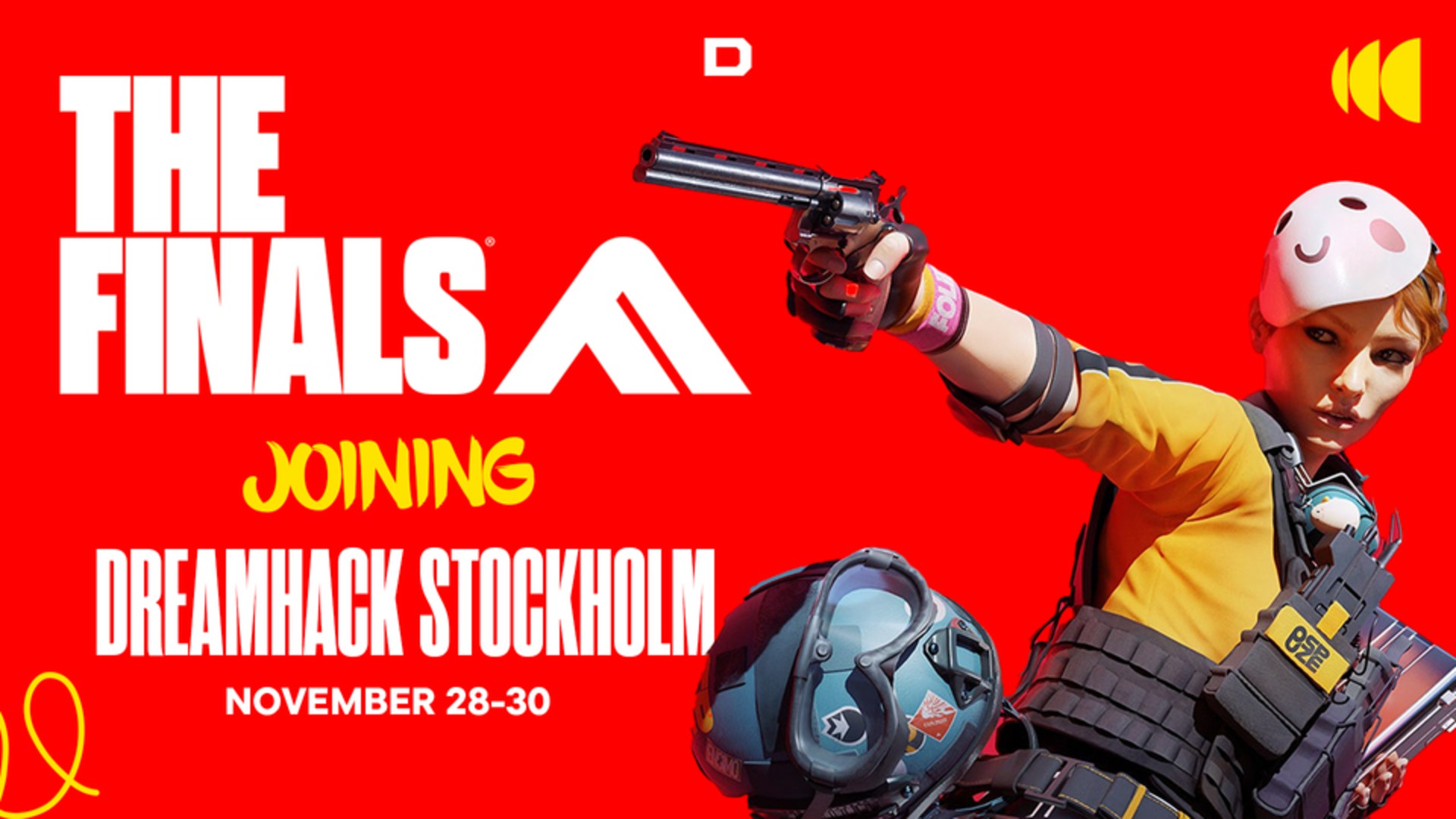Фінали стануть місцем проведення першого великого заходу на DreamHack у Стокгольмі