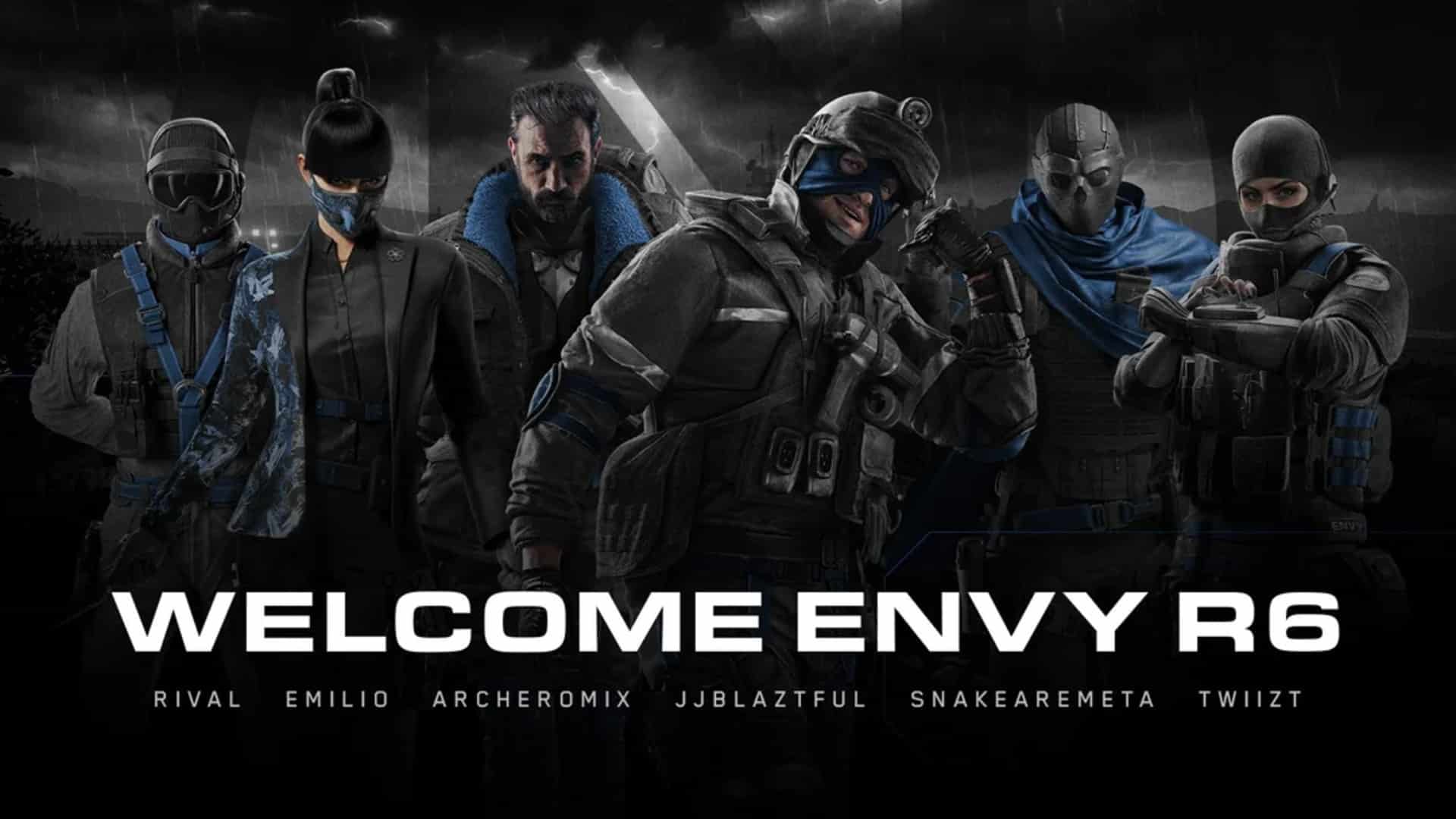 ENVY приєднується до світу кіберспорту Rainbow Six, поки Luminosity покидає арену