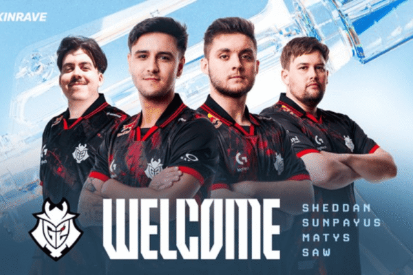 G2 Esports презентували новий склад в CS2