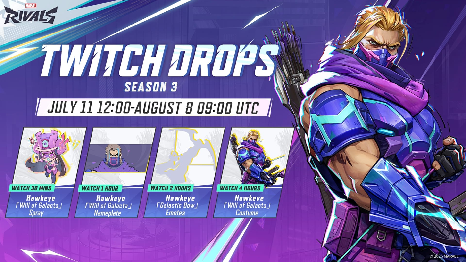 Marvel Rivals оголосила про нову партію Twitch-дропів