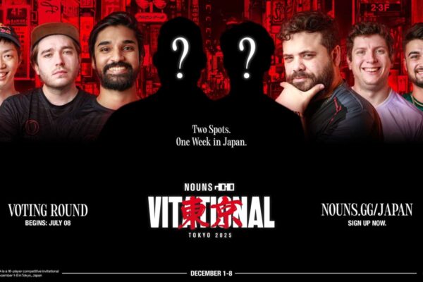 Nounsvitational оголошує про Vote-In, запрошення отримають двоє найкращих гравців Melee