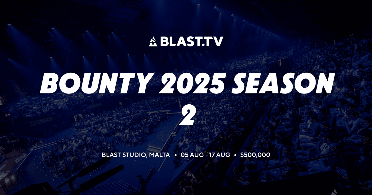 Результати BLAST Bounty 2025 Season 2