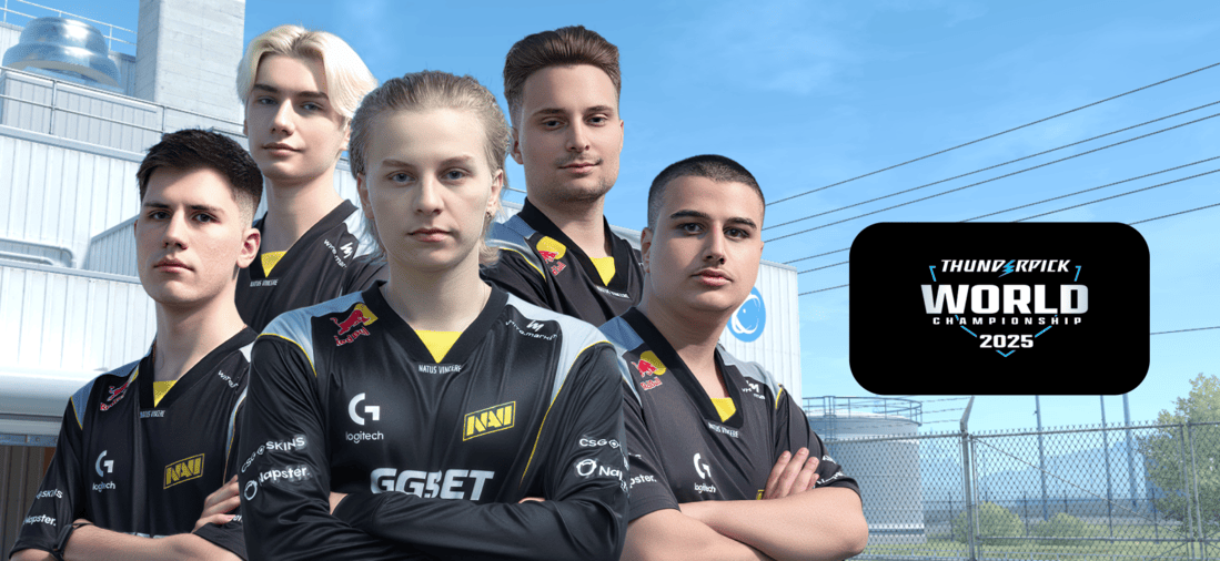 NAVI посіли друге місце на Thunderpick World Championship 2025 у Мальті